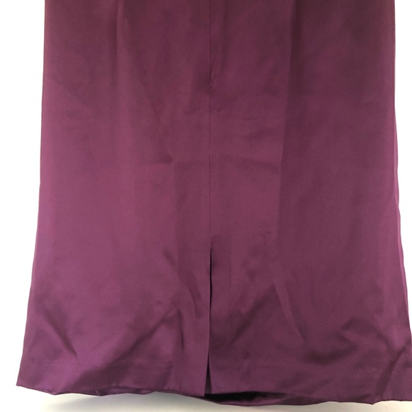 NWT Evening Dress Size 6 Purple Neimans Basix box 2 - Picture 8 of 8